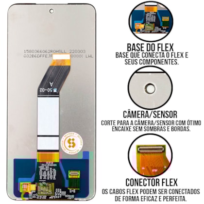 [inativo] Frontal Tela Display LCD Xiaomi Redmi 10 4G - 10 Prime - Skytech