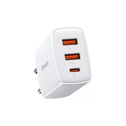 Kit Fonte 2U+C Compact Quick Charger 30W Com Cabo Pd Superior Series 1M