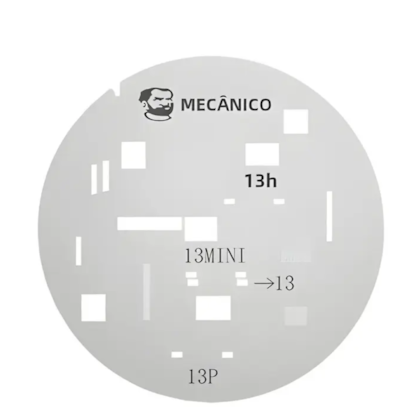 Kit Stencil De Tela Mechanic UFO-IP Apple Iphone 13 Series
