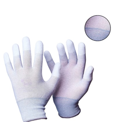 Luva Top Fit Gloves - Branca