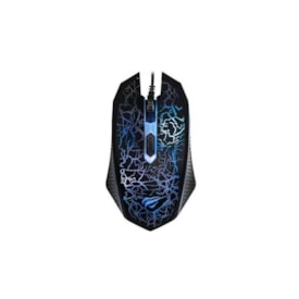 Mouse Gamer Com Fio Luz RGB Verde SB-S11