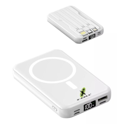 Power Bank Carregador Indução Magnético 10.000mah X-cell