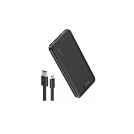 Power Bank Carregador Portatil 2 Usb Com Cabo 10000Mah 10.5W Max 1Hora (GAR094)