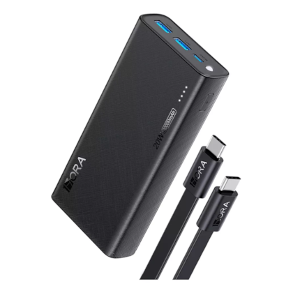 Power Bank Carregador Portatil 20.000 Mah Super Rapido 1Hora (GAR158N)