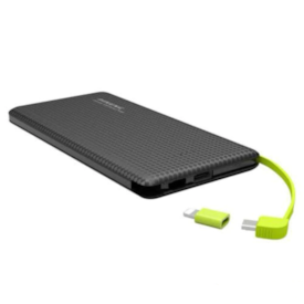 Power Bank Carregador Portatil Tipo C - Lightning - V8 E Usb (WUP-952)