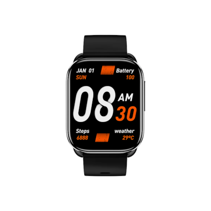 Smartwatch Relógio Inteligente QCY GS S6 (QCYGSS6-01)