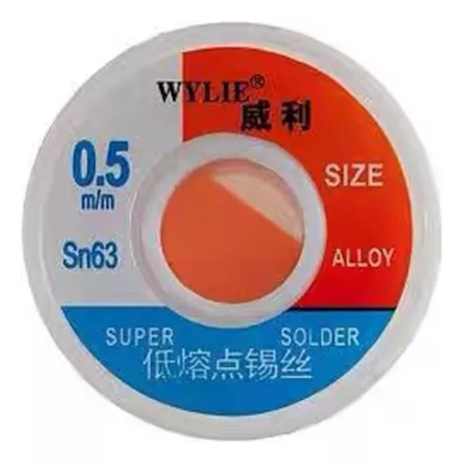 Solda Estanho 0.5Mm 43G Wylie