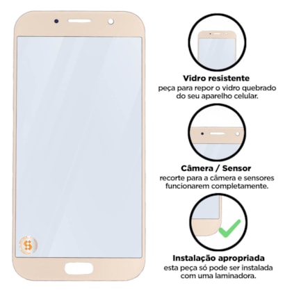 Vidro Samsung Galaxy A7 2017