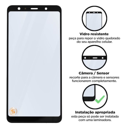 Vidro Samsung Galaxy A7 2018