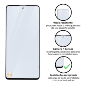 Vidro Samsung Galaxy A71 - A72 - Note 20 - Note 10 Lite - S10 Lite - M51