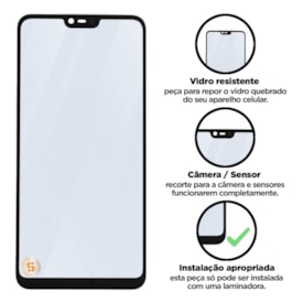 Vidro Xiaomi Mi 8 Lite